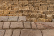 Red granite casing stones at The Pyramid of Menkaure