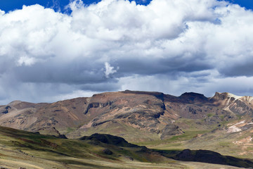 Wall Mural - Mountains of the central mountain range of the Peruvian Andes. Huancavelica - Peru.