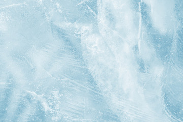 Wall Mural - ice background. pattern of transparent shiny ice. natural bright background