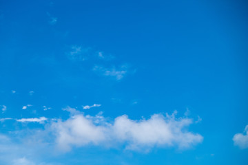 Wall Mural - blue sky with clouds