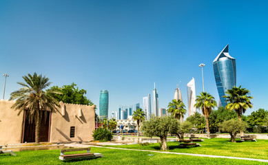 Wall Mural - Al Shaab Gate in Kuwait City