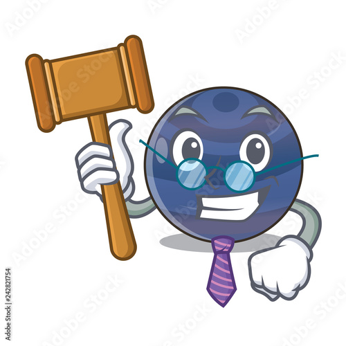 Fényképezés Judge picture neptune planet in cartoon form