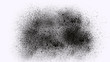 Abstract watercolor splash in motion background. Art paint spray texture. Black watercolor wallpaper