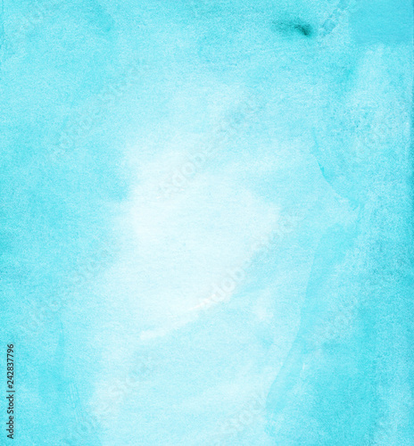 Wallpaper Baby Blue Watercolor Background
