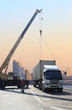 © sittinan - Transportation, import-export, commercial logistic, shipping business industry, container truck, ship in port and freight cargo plane