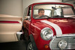 © Erickson Stock - Boy playing in vintage mini