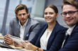 © Kalim - Group of business people brainstorming their ideas