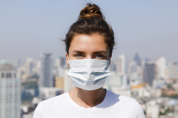 Air pollution or virus epidemic in the city