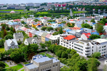 Wall Mural - Views of Reykjavik