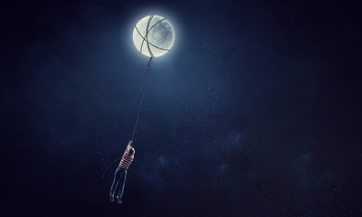 Wall Mural - Childish sweet dreams . Mixed media