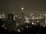 Fototapeta Nowy Jork - Hong Kong skyscrapers. China. Asia
