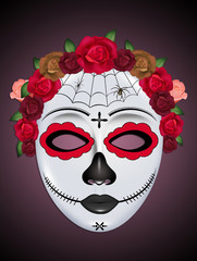 Canvas Print - day of the dead, Mexican holiday