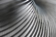 canvas print picture - Metall Spirale, Schärfentiefe