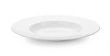 Fototapeta  - white plate on white background