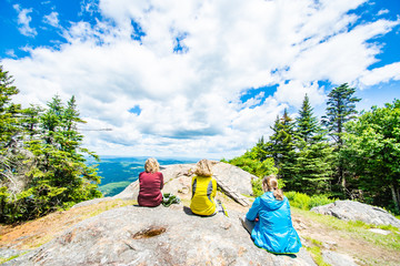 beautiful mountain lookout