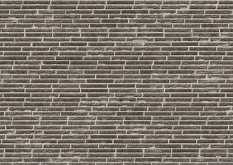  damaged brick wall surface 3d illustration