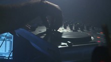 DJ Plays Music In The Club