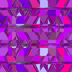 violet and purple squares elements continuous mosaic