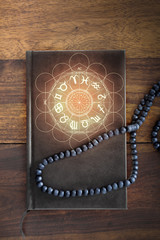 Wall Mural - magic book grimoire
