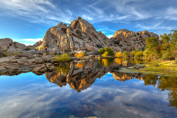 Wall Mural - Barker Dam - Joshua Tree National Park