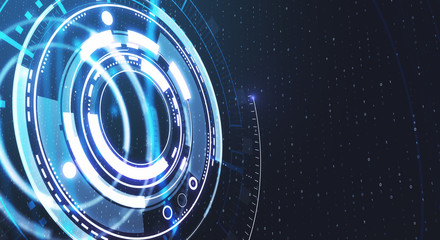 Poster - Future and tech concept