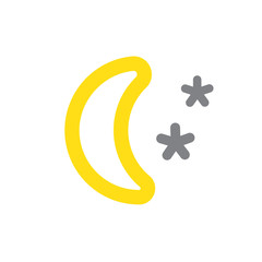 Fototapete - Waether icon on white background for graphic and web design, Modern simple vector sign. Internet concept. Trendy symbol for website design web button or mobile app