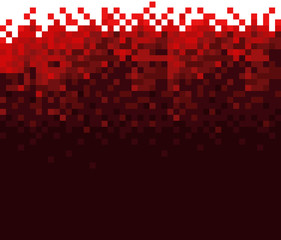 Poster - Mosaic red background. Abstract vector wallpaper