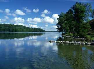 Hancza Lake, Podlasie, Poland