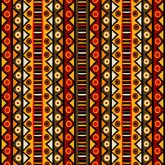 Wall Mural - African motifs background