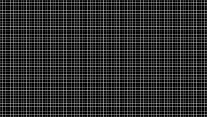 Poster - Black rectangular tiles wall pattern surface seamless texture. Close-up of interior design decoration background. 3d abstract illustration