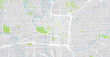 Urban vector city map of Indianapolis,Indiana, United States of America
