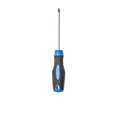 curly screwdriver on an isolated background