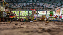 Abandoned Amusement Park In Yangoon - Train 2