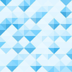 Wall Mural - abstract background pattern with triangle geometry - seampless vector illustration.