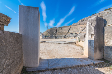 Wall Mural - Ruins of the ancient city of Philippi, Eastern Macedonia and Thrace, Greece