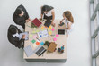 © saksit - business team people meeting discussion corporate in office