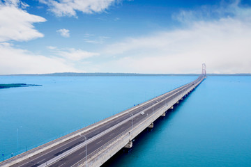 Largest bridge connecting islands Java and Madura