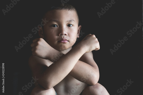Valokuva Stop violence Against Children, The concept of stopping violence against children