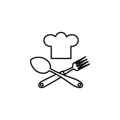 Poster - cookery, cuisine, food menu icon. Element of kitchen utensils icon for mobile concept and web apps. Detailed cookery, cuisine, food menu icon can be used for web and mobile