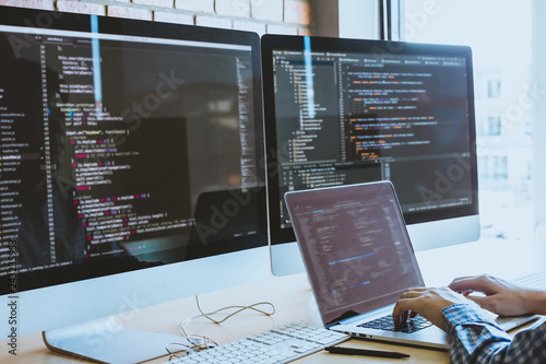 Fotomural developer programming and coding technology