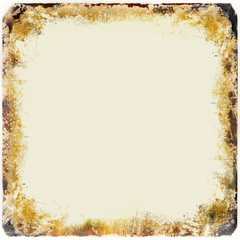 Poster - picture frame with rustical scratched structural pattern.