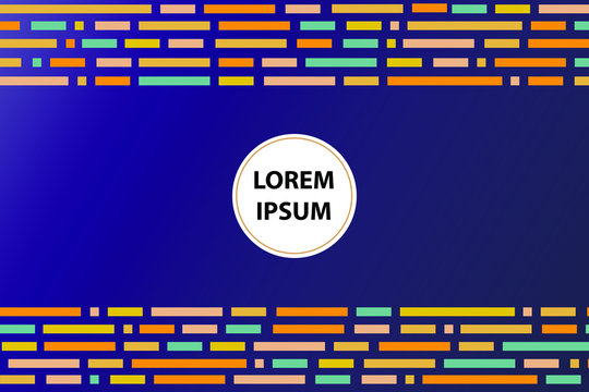 Vector EPS 10 illustration Gradient Background Texture. Template for design, banner, flyer, poster, wallpaper, brochure. Geometric shapes. Future minimal style