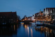 Luebeck at night