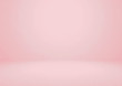 Empty pink studio room vector background. Can be used for for display or montage your products