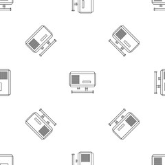 Poster - electric boiler icon. outline illustration of electric boiler vector icon for web design isolated on