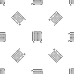 Poster - Oil radiator icon. Outline illustration of oil radiator vector icon for web design isolated on white background
