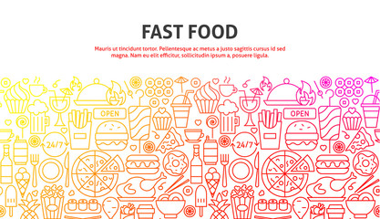 Poster - Fast Food Concept