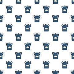 Poster - student backpack pattern seamless vector repeat for any web design