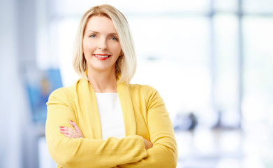 Wall Mural - Successful businesswoman portrait