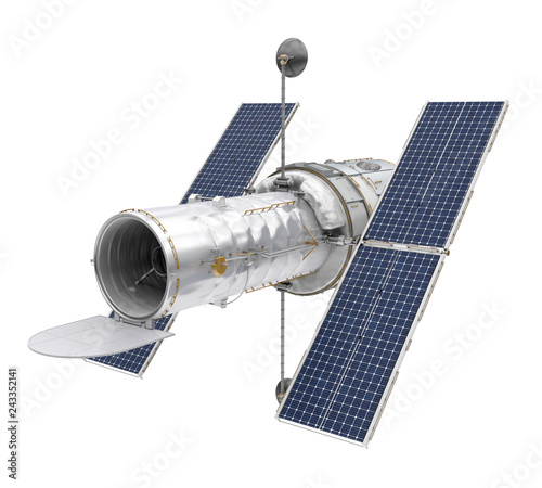 Fotografía Hubble Space Telescope Isolated